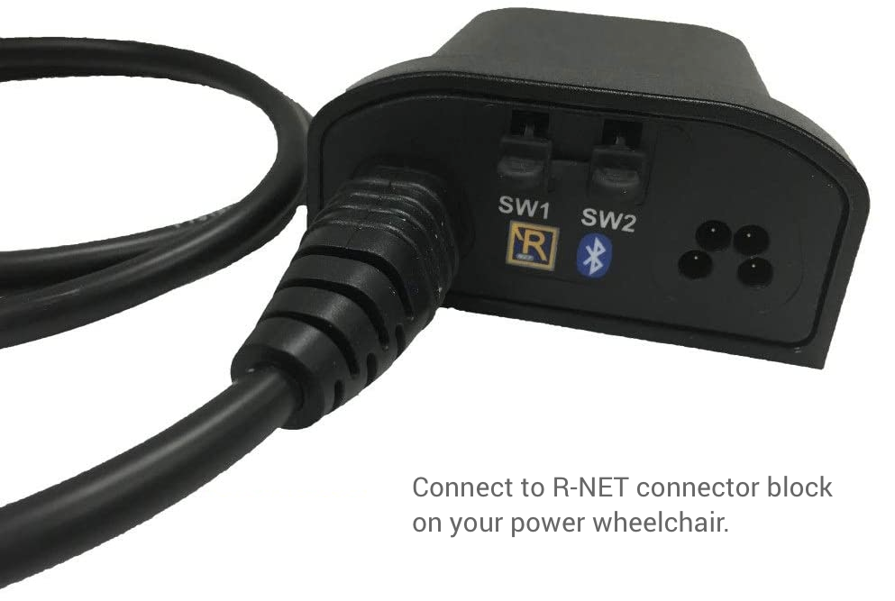 Dual-port USB Charger Adaptor for R-NET powerchairs (Permobil, Quantum, Sunrise & Pride)